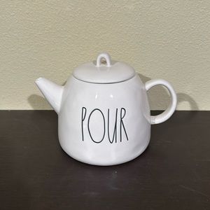 New Rae Dunn Pour ceramic tea kettle